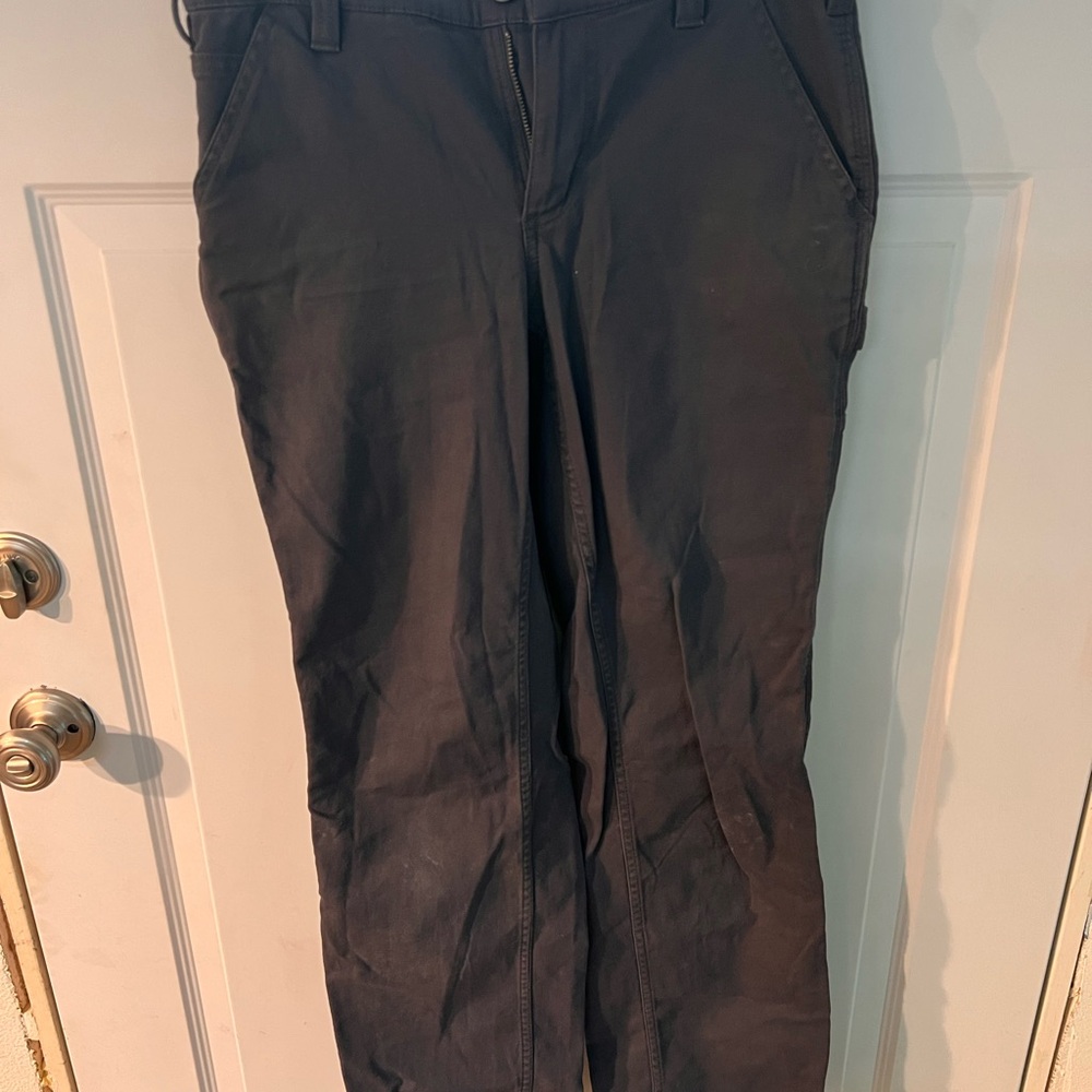 Carhartt women’s pants- Size 2, dark gray never worn